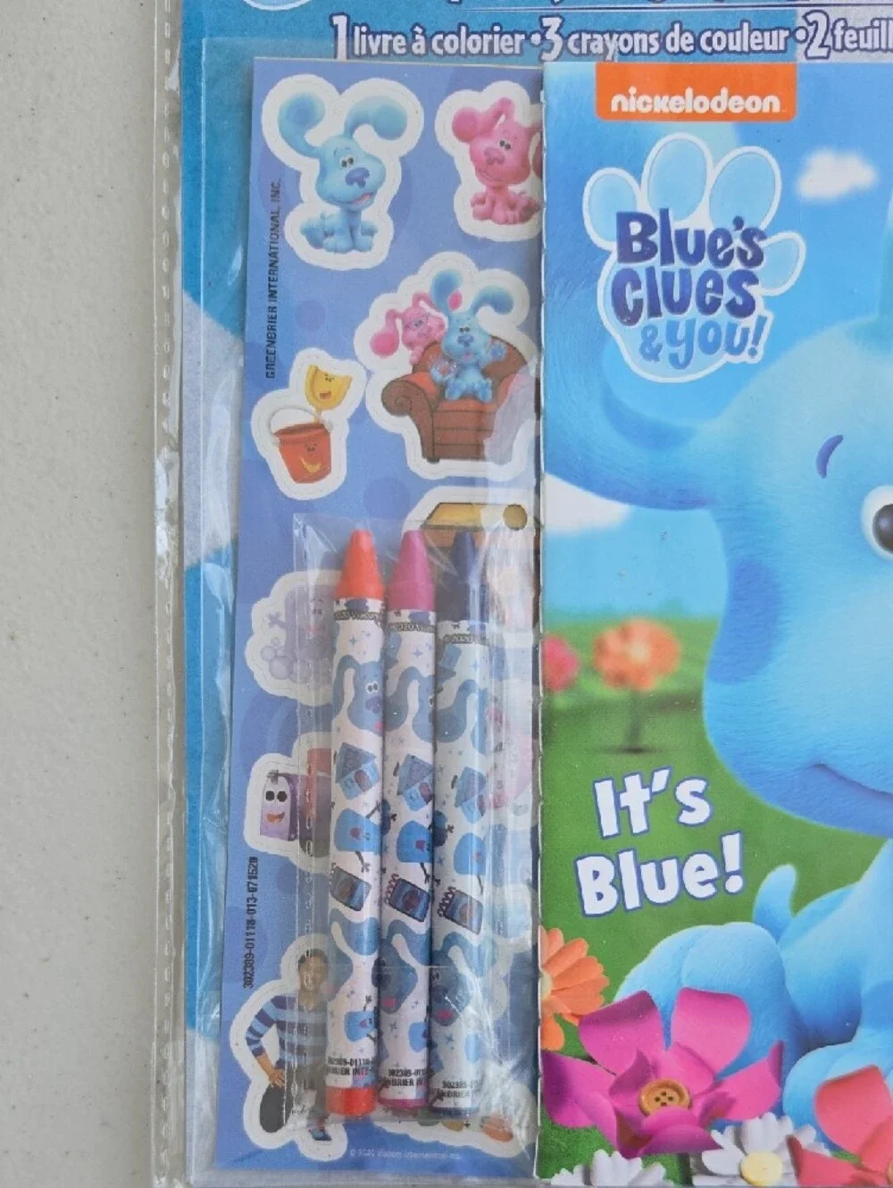 Nickelodeon Blue's Clues & You! Activity Pack - Blue - Picture 3 of 3